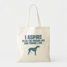 Greyhound Canvas Bag