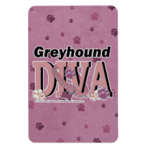 Greyhound DIVA Magnet