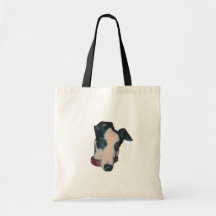 Greyhound Face Dog Photo Tote Bag
