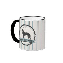 Greyhound Retired Racer 45mph Lazy Dog Coffee Mugs