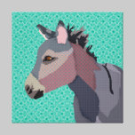 Grey's Donkey Art Canvas canvas prints