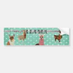 Grey's Llamas  Bumper Sticker
