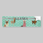 Grey's Llamas  Bumper Sticker bumper stickers