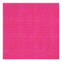 GRID12 HOT RICH CANDY PINK GRID GIRLY PATTERN TEMP PHOTOGRAPH