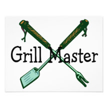 Grill Master Personalised Announcements