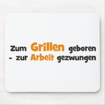 Grillen Mousepads