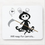 Grim Bunny Mouse Pad