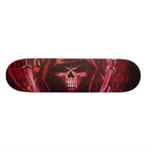 grim custom skate board