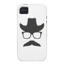 Gringo Moustache Case-Mate iPhone 4 Cases