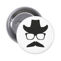 Gringo Moustache Pin