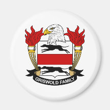 Griswold Family Crest Fridge Magnets