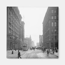 Griswold Street, Detroit: 1906 Magnet