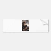 Grizzly Bear Boar Bumper Stickers