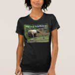 Grizzly Bear Smile; Happy Birthday Tee Shirts