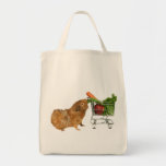 Grocery Shopping Guinea Pig Canvas Bag