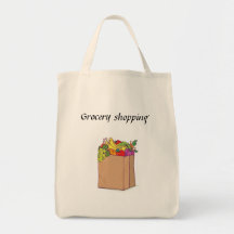 Grocery Shopping Tote Bags