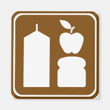 Grocery Store Highway Sign Magnets