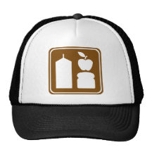 Grocery Store Highway Sign Mesh Hats