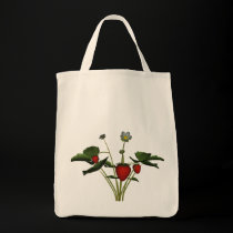 Grocery Tote Strawberries bags