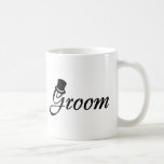 Groom (Blk Top Hat) Coffee Mugs