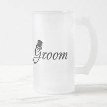 Groom (Blk Top Hat) Coffee Mugs