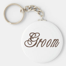 Groom Classy Browns Key Chains