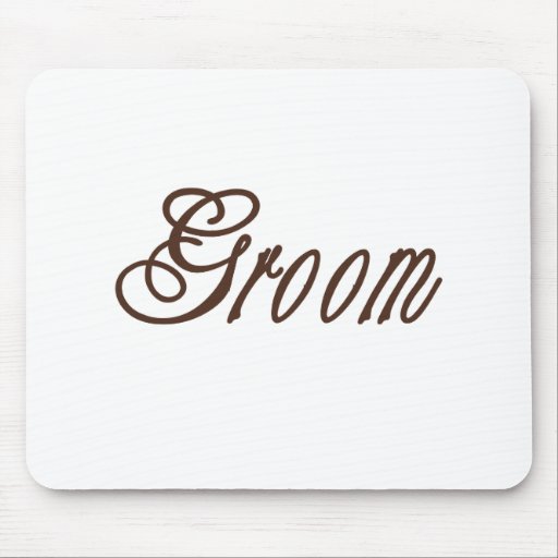Groom Classy Browns Mouse Mats