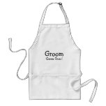 Groom Game Over Aprons