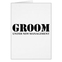 Groom Greeting Cards