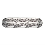 Groom Grey Camouflage/Military Skate Board