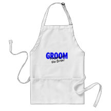 Groom Property Of The Bride Aprons