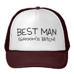 Grooms Best Man Trucker Hats