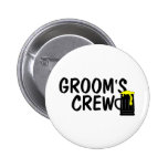 Grooms Crew (Beer) Buttons