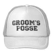 Groom's Posse Ball Cap Mesh Hat