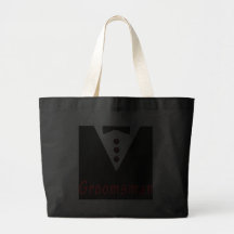 Groomsman In Tux Tote Bags