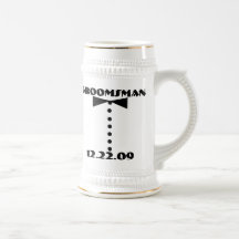 Groomsman Stein - Coffee Mug