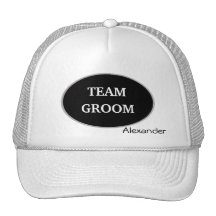 Groomsman-Team Groom-Personalised Trucker Hat