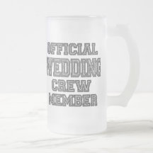 Groomsmen Gift Glass Beer Stein Mug