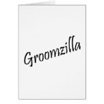 Groomzilla (Blk) Cards