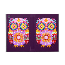 Groovy Abstract Owl iPad Mini Case with Kickstand