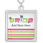 Groovy Bride Pendant Necklace