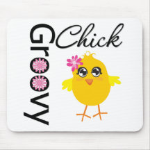 Groovy Chick Mouse Mats