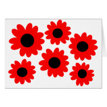 Groovy Flowers Card
