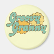 Groovy Granny Magnet