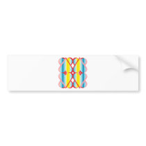 Groovy Hearts bumper stickers
