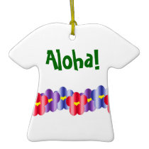 Groovy Lei ornaments