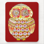 Groovy Owl Mousepad