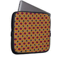 Groovy Rectangles laptop sleeves