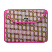 Groovy Retro Rectangles macbook sleeves