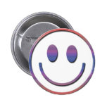 Groovy Retro Smiley Face Buttons